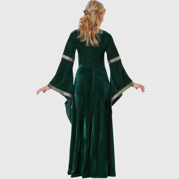 Velvet Long Sleeve Gown