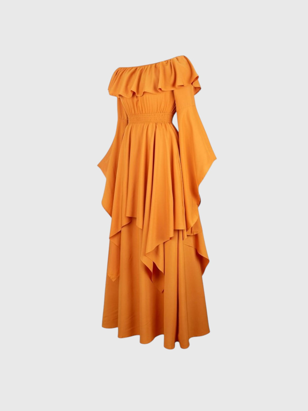 Off-Shoulder Renaissance Maxi Dress