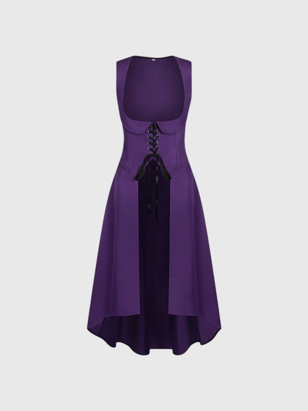 Renaissance Sleeveless Lace-Up Overdress