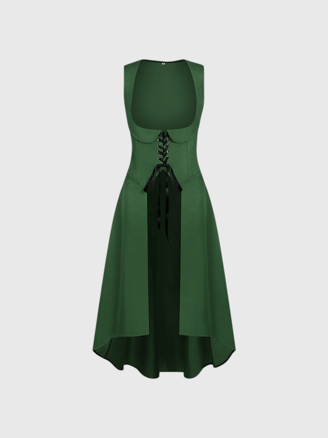 Renaissance Sleeveless Lace-Up Overdress