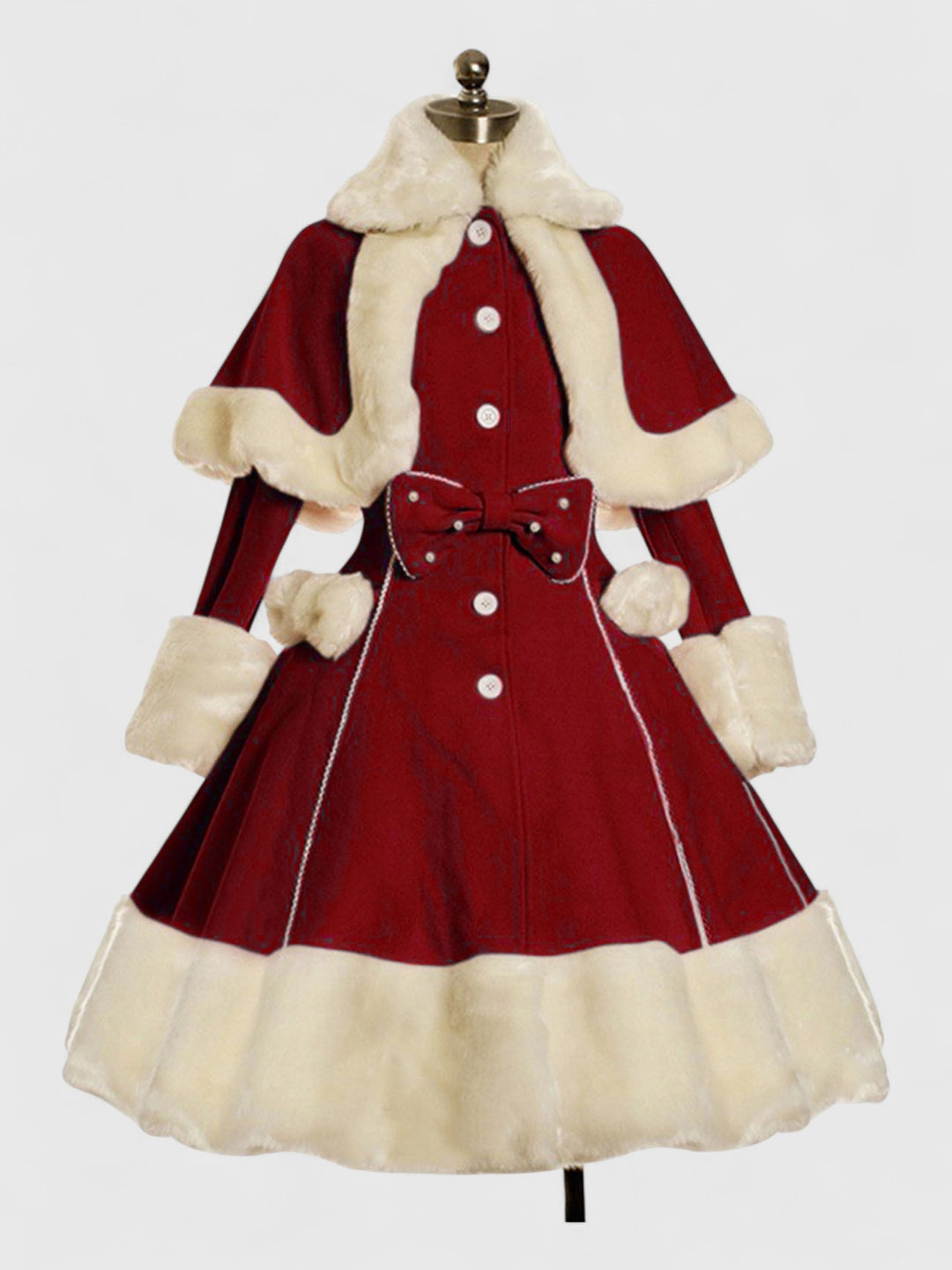 Winter Lolita Princess Coat Dress