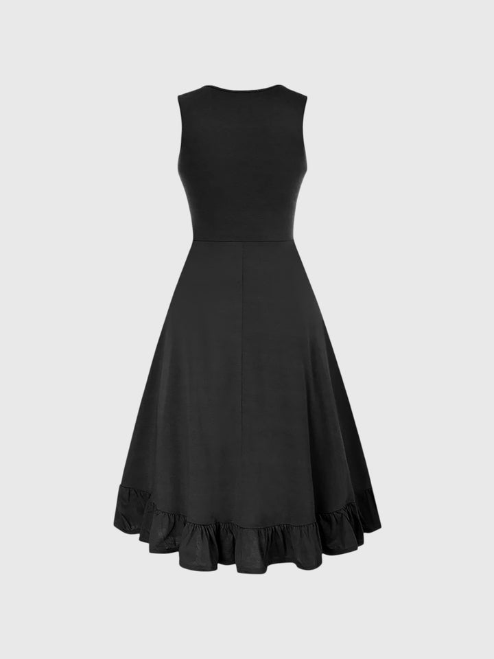 Sleeveless Renaissance Lace-Up Overdress