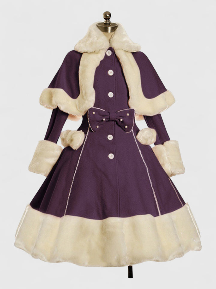 Winter Lolita Princess Coat Dress