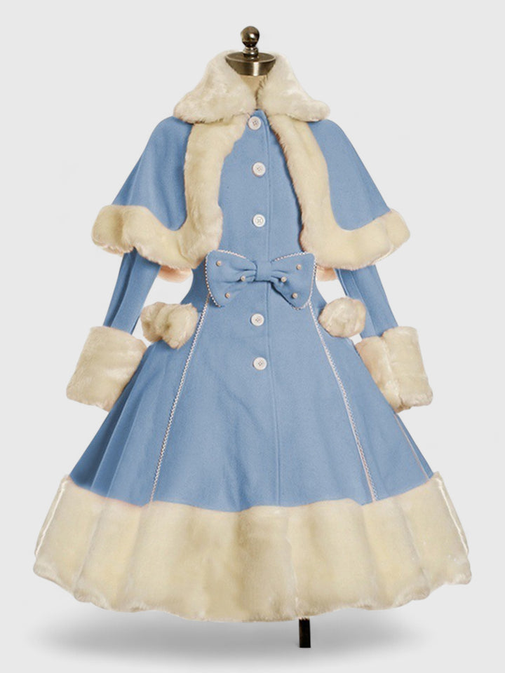 Winter Lolita Princess Coat Dress
