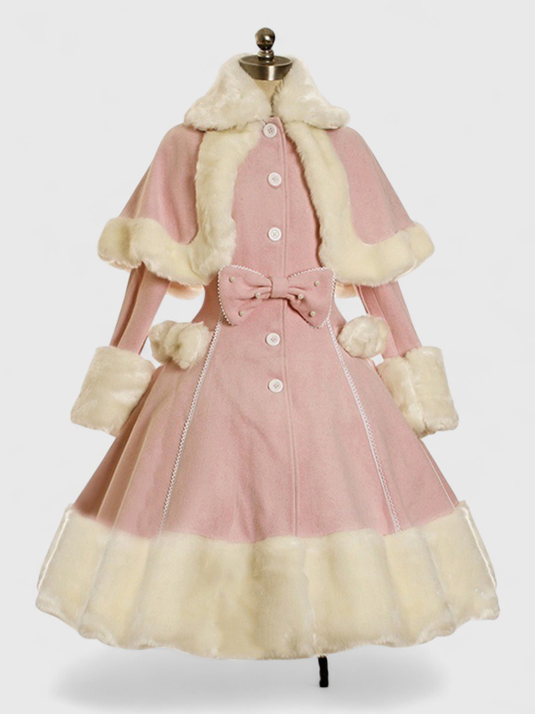 Winter Lolita Princess Coat Dress