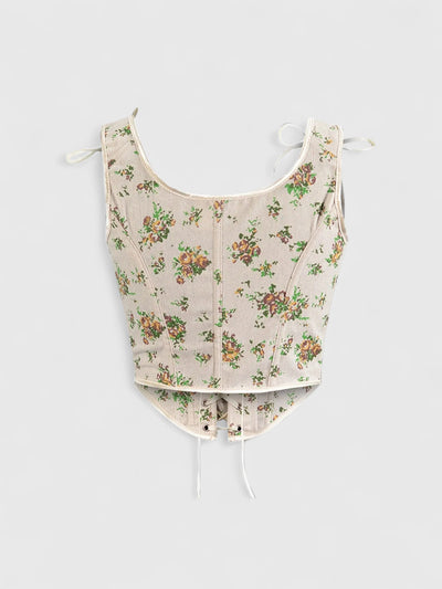 Floral Corset Vest