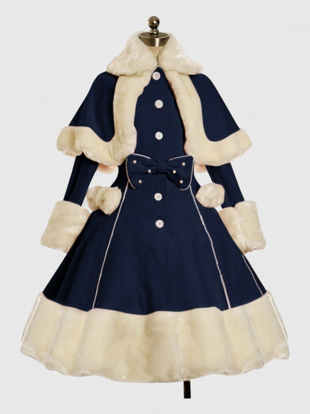 Winter Lolita Princess Coat Dress