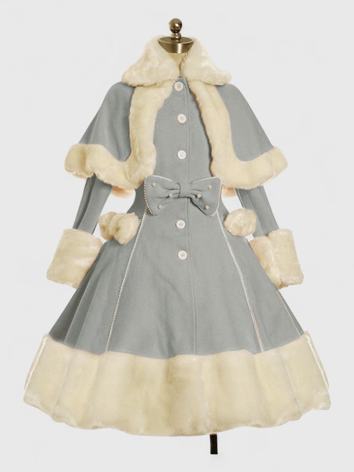 Winter Lolita Princess Coat Dress