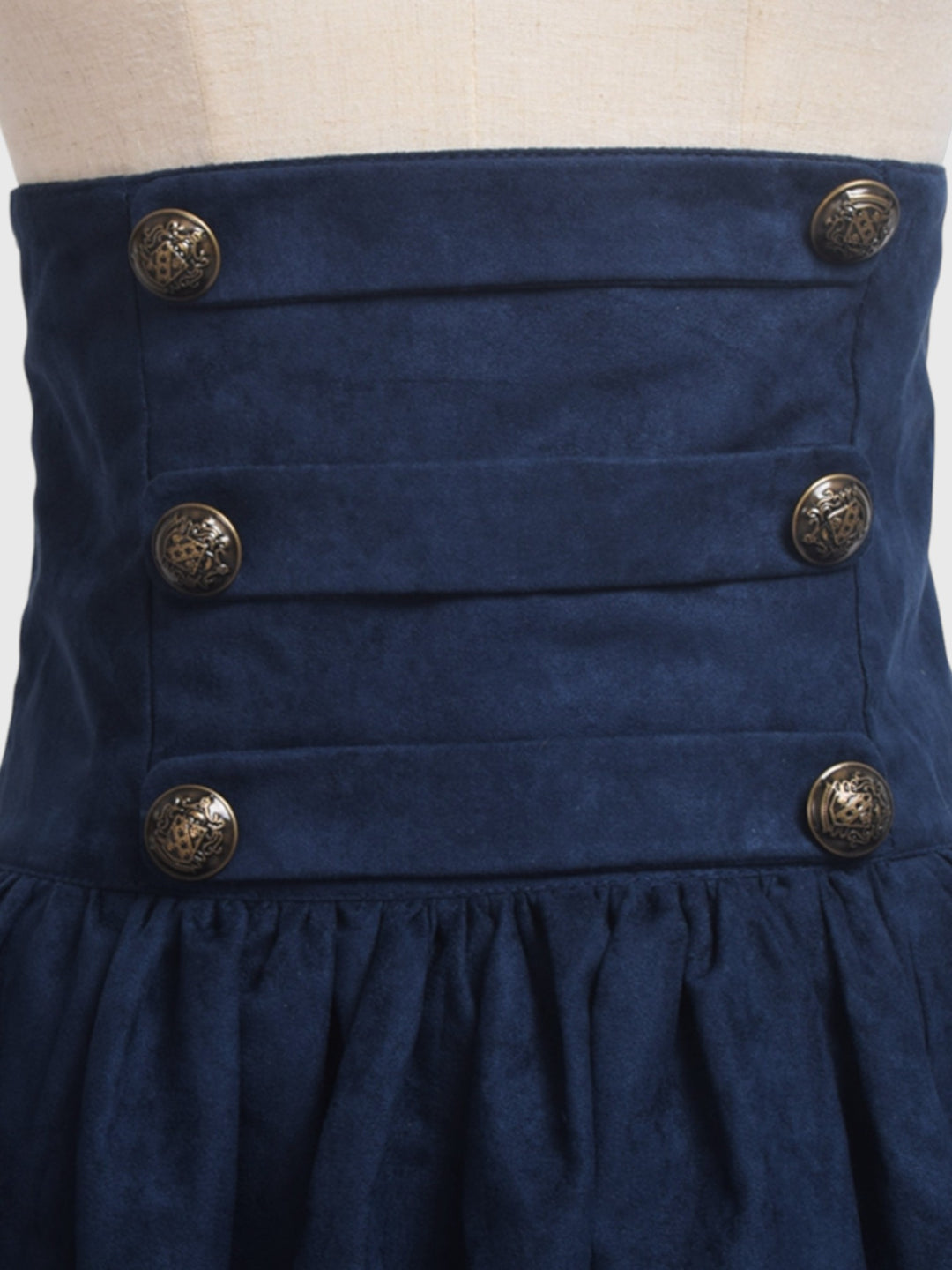 High Waist Faux Suede Maxi Skirt