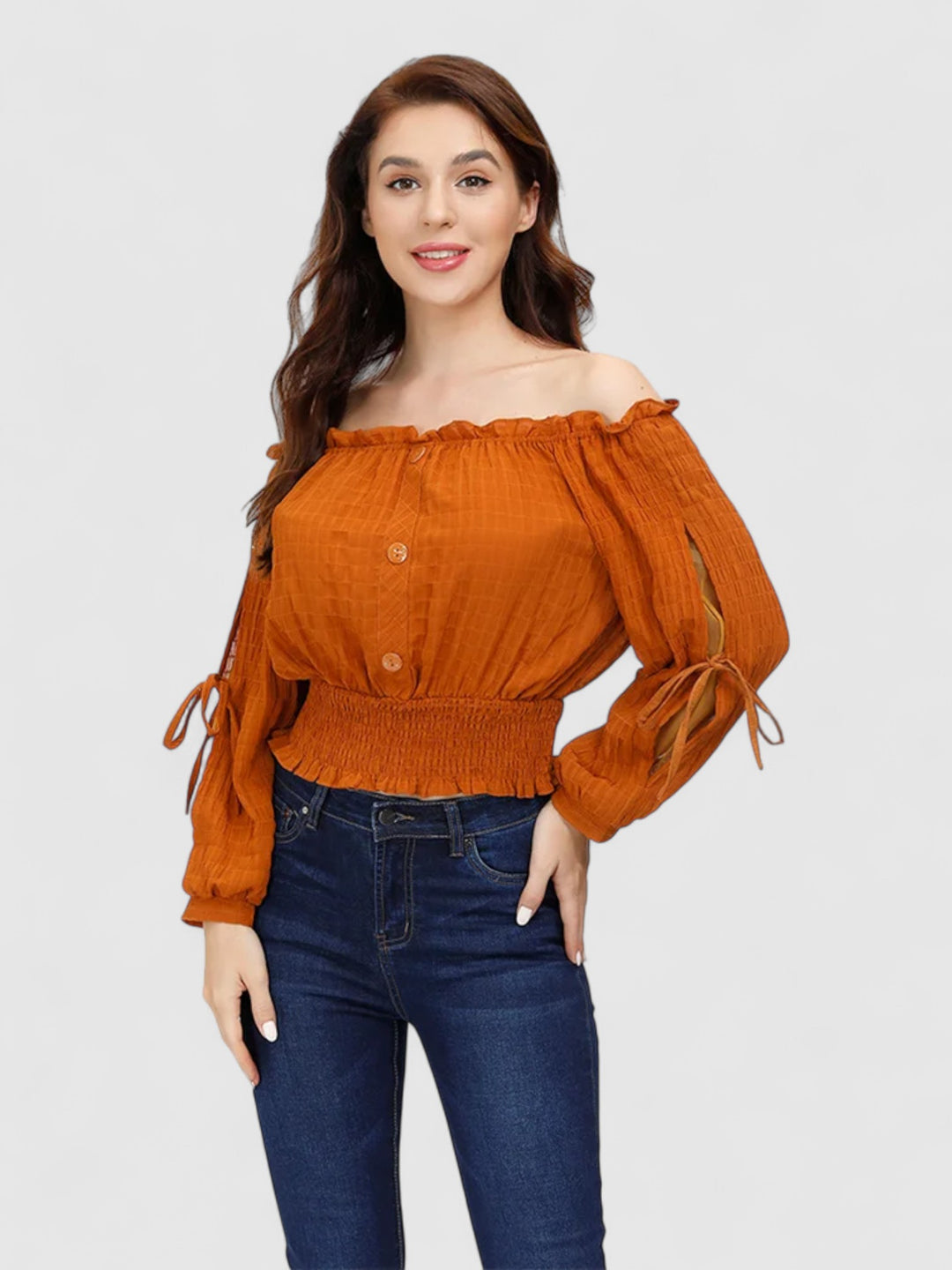 Off-the-Shoulder Blouse