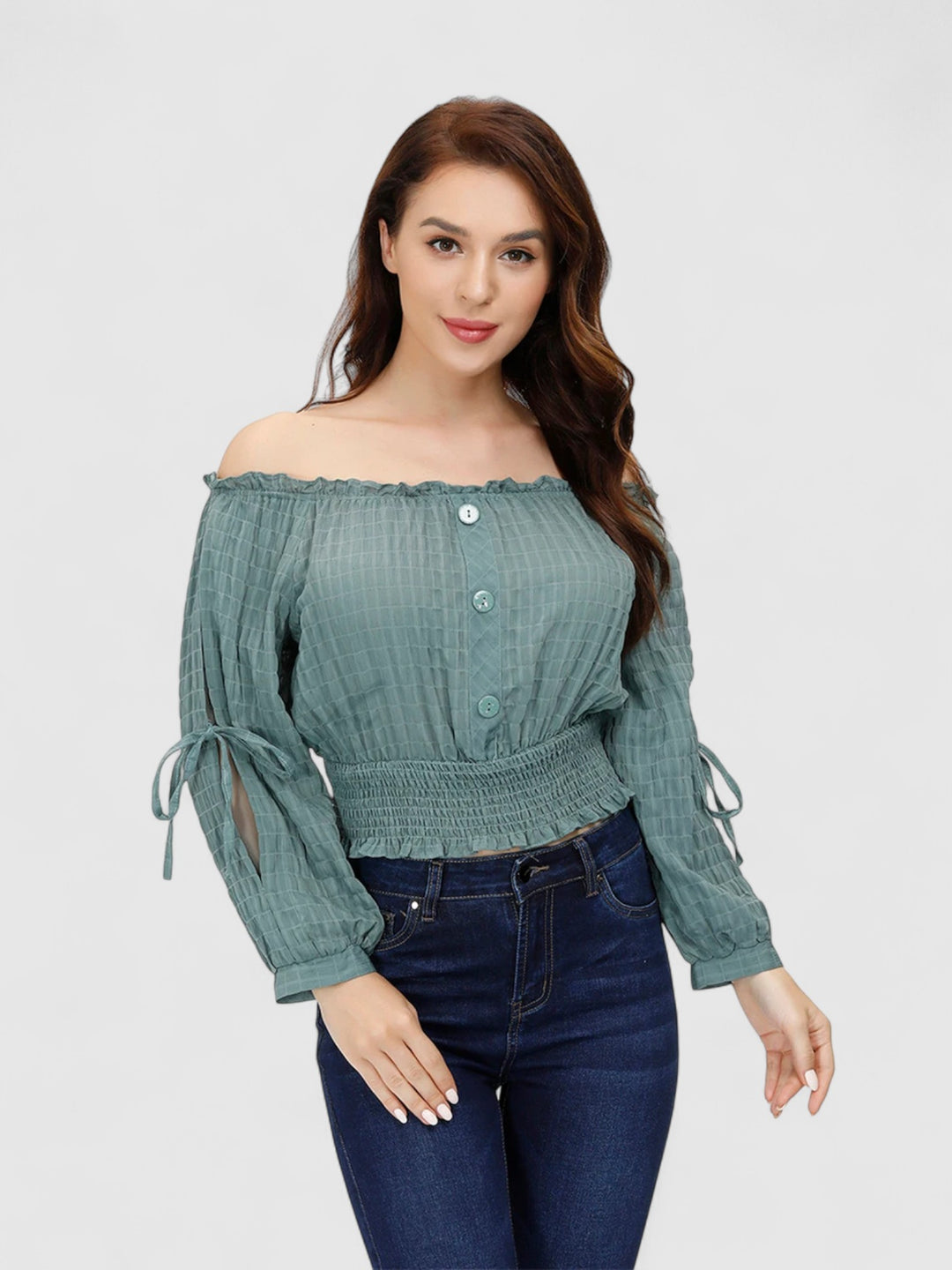 Off-the-Shoulder Blouse