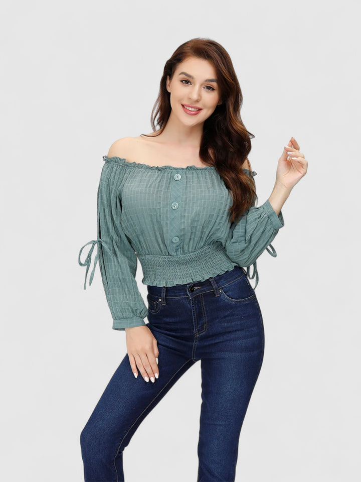 Off-the-Shoulder Blouse