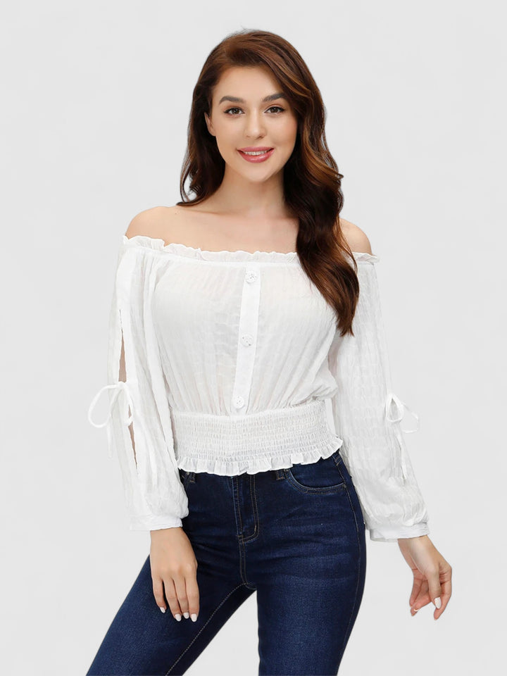 Off-the-Shoulder Blouse