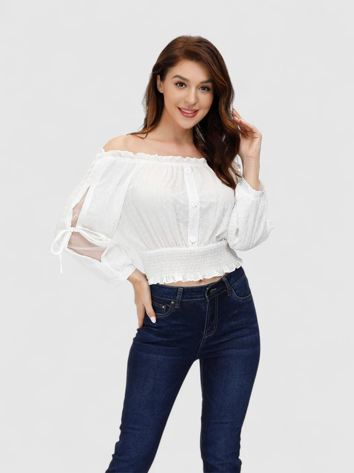Off-the-Shoulder Blouse