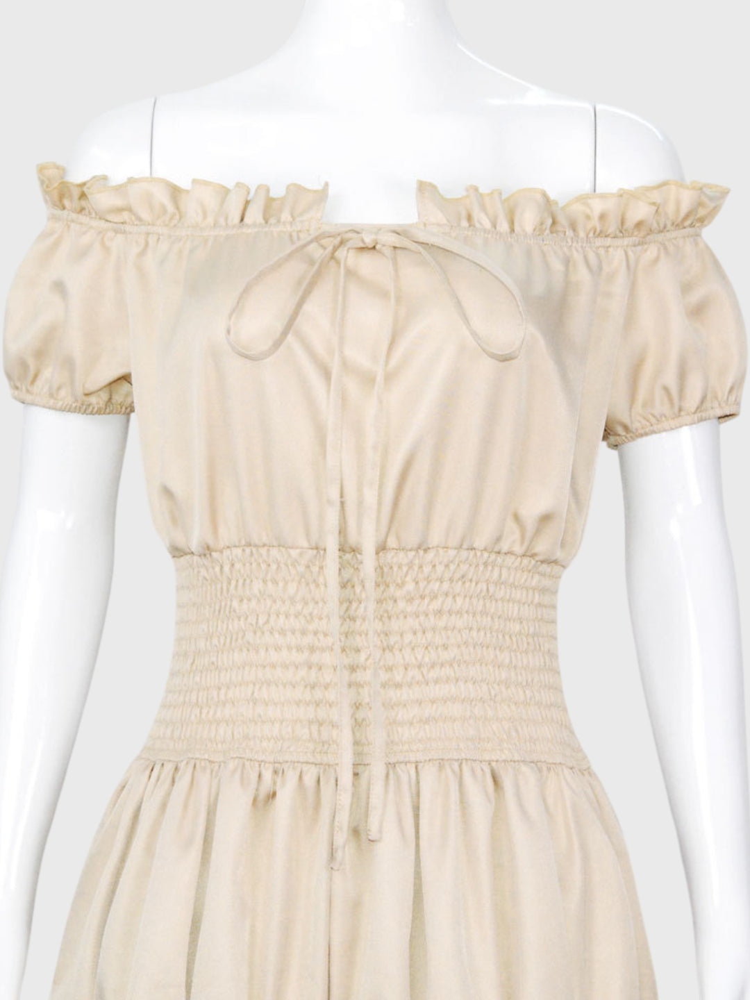 Renaissance Off-Shoulder Maxi Dress