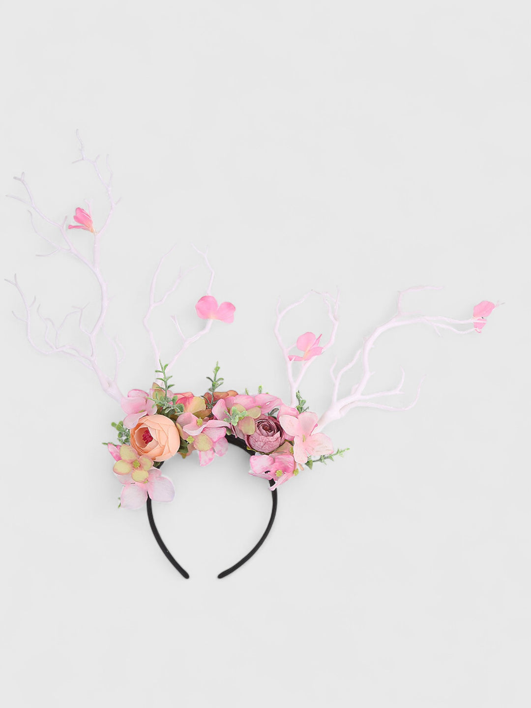 Floral Antler Headband