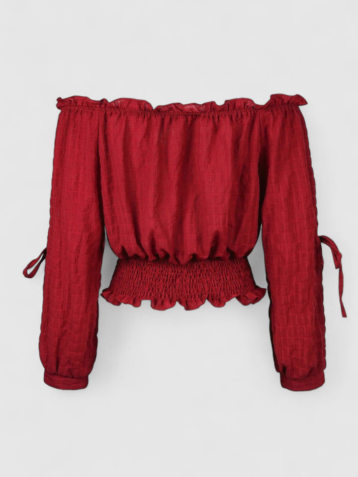 Off-the-Shoulder Blouse