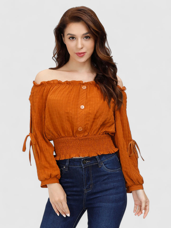 Off-the-Shoulder Blouse