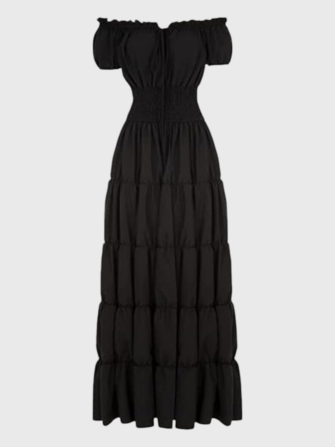 Renaissance Off-Shoulder Maxi Dress