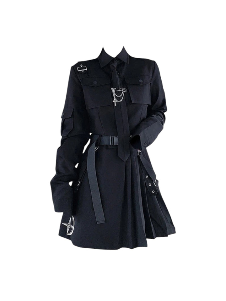 Midnight Study Blouse & Skirt