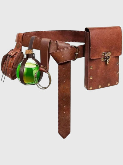 Leather Cosplay Belt