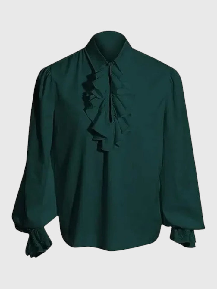 Wayfarer Ruffle Poet Shirt
