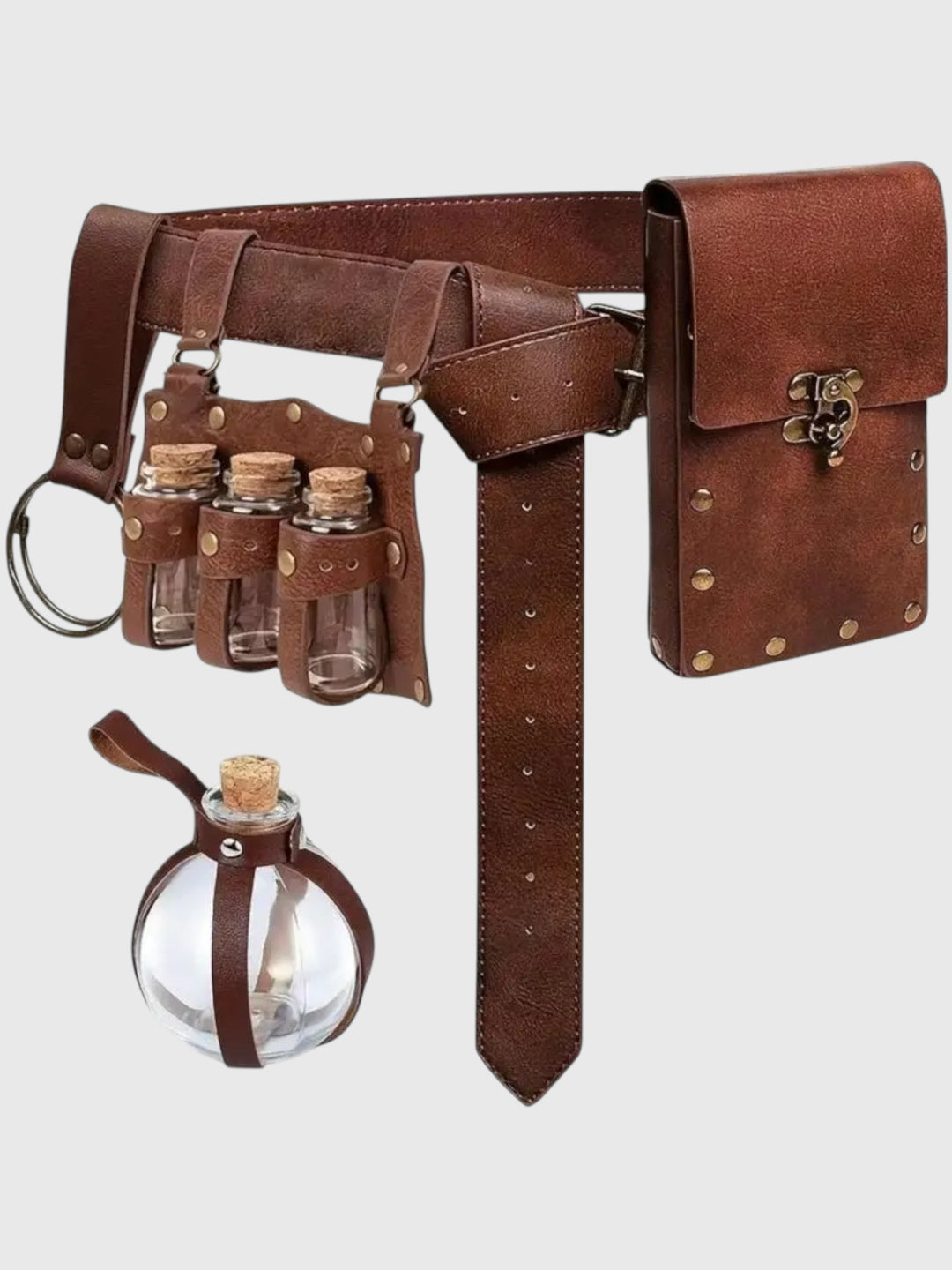Leather Cosplay Belt