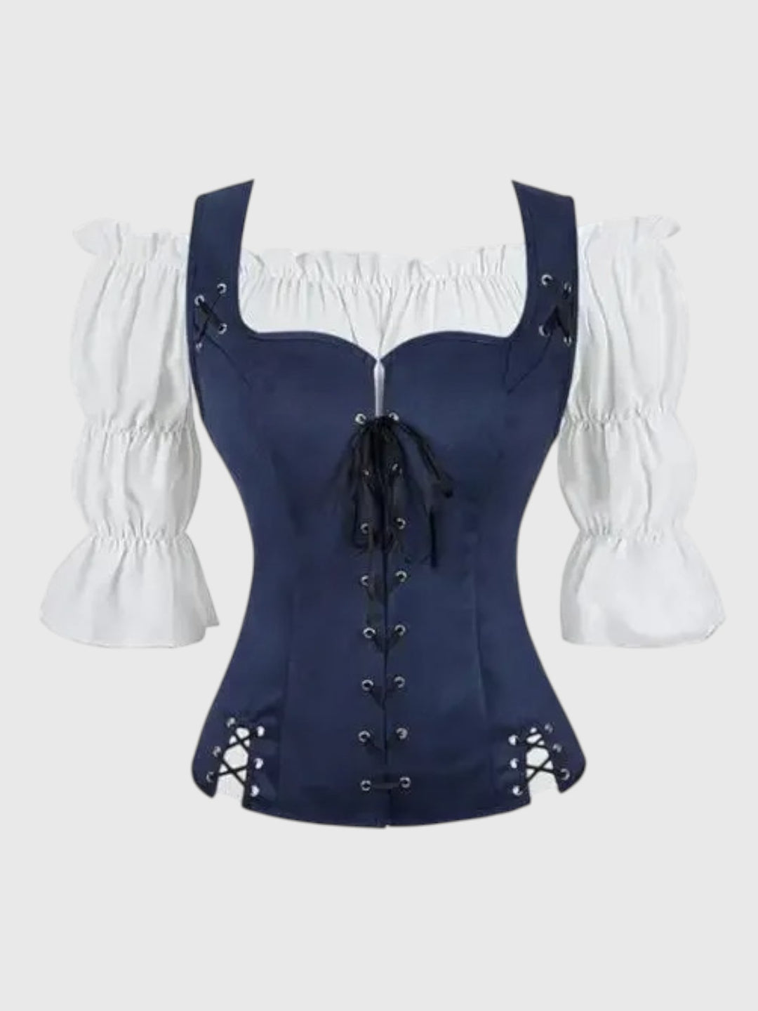 Ravenna Corset-Lace Bardot Blouse