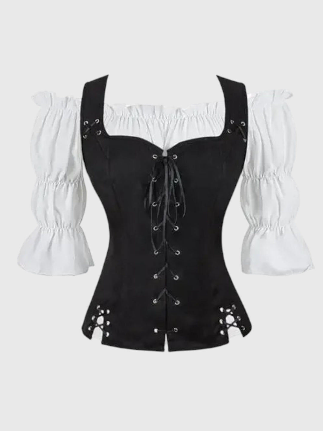Ravenna Corset-Lace Bardot Blouse