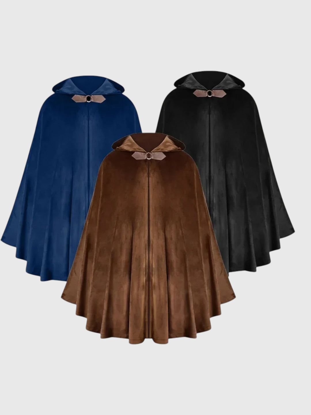 Hearthwood Velvet Travel Cloak