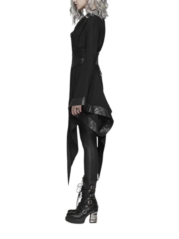 Dark Moon Asymmetrical Kimono