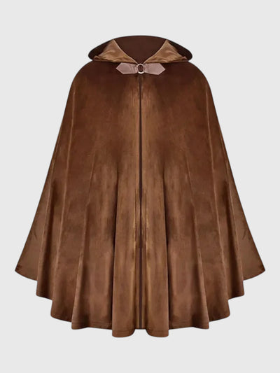 Hearthwood Velvet Travel Cloak
