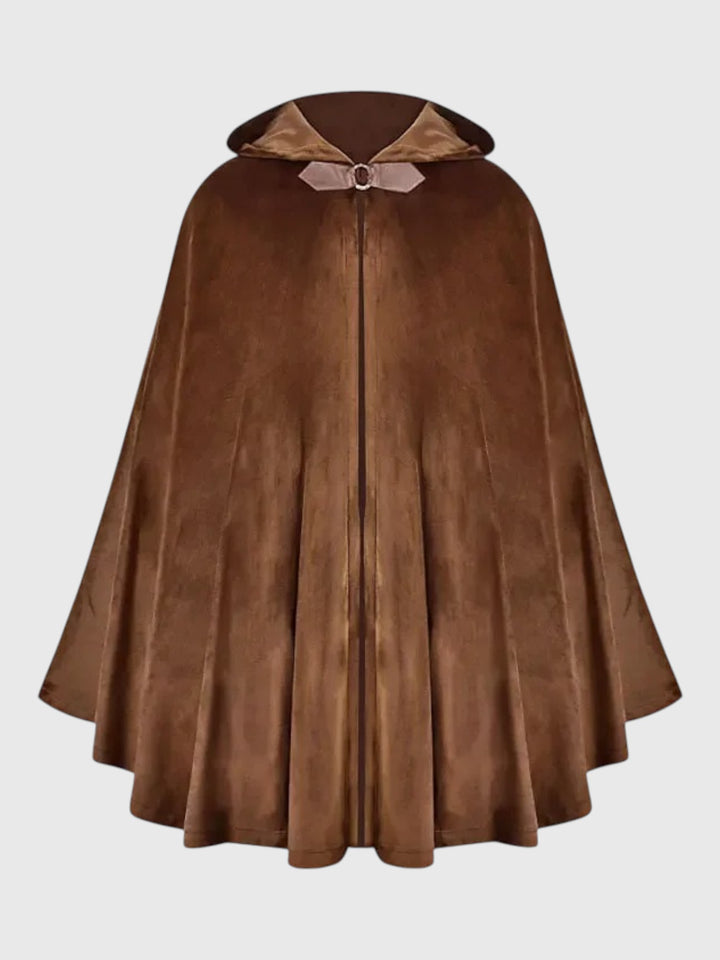 Hearthwood Velvet Travel Cloak