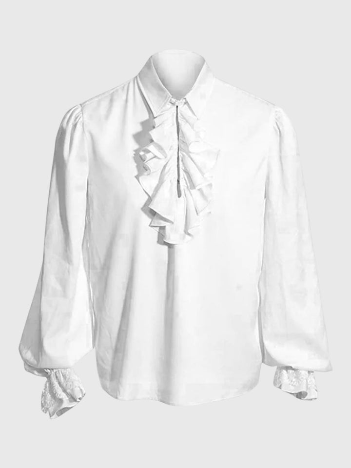 Wayfarer Ruffle Poet Shirt