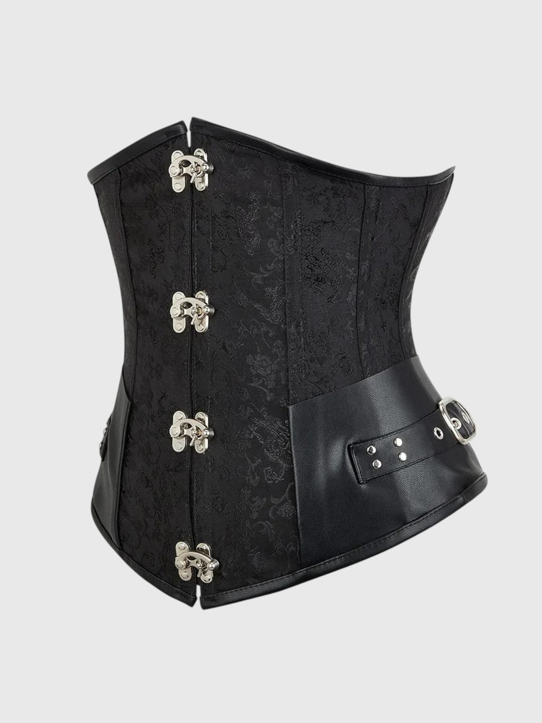Floral Steel-Boned Corset