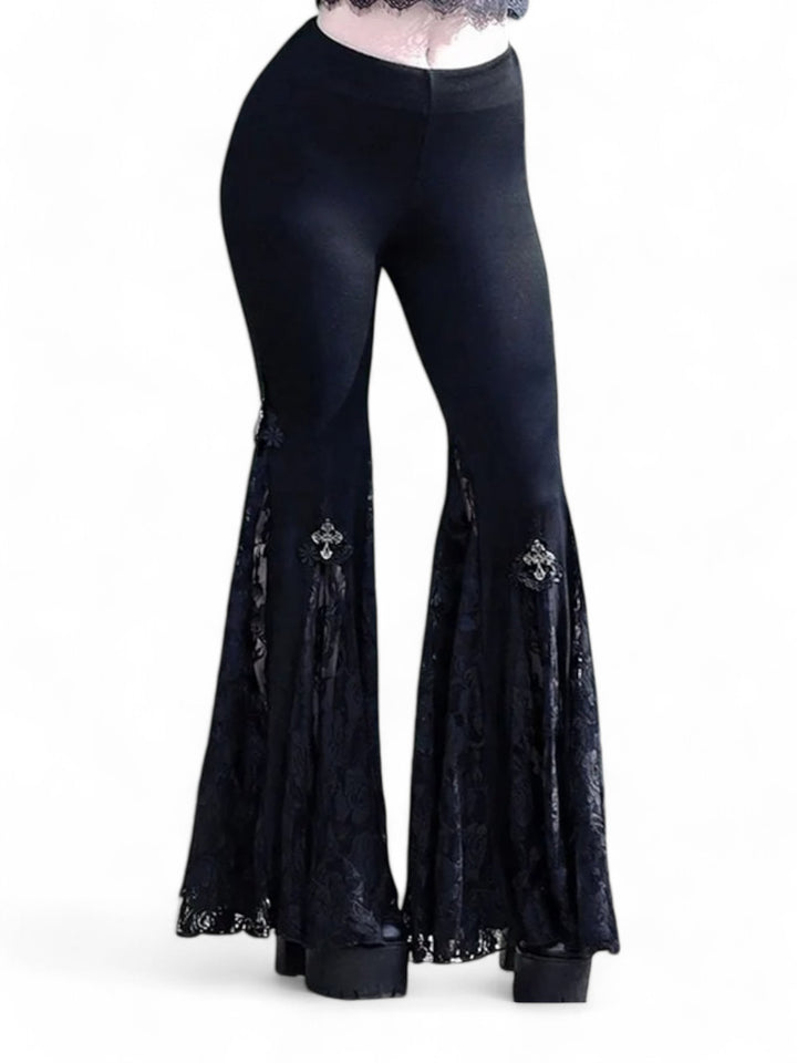 Nocturne Lace Flare Pants