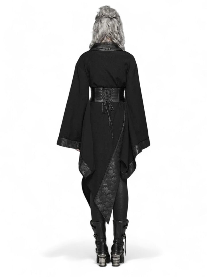 Dark Moon Asymmetrical Kimono