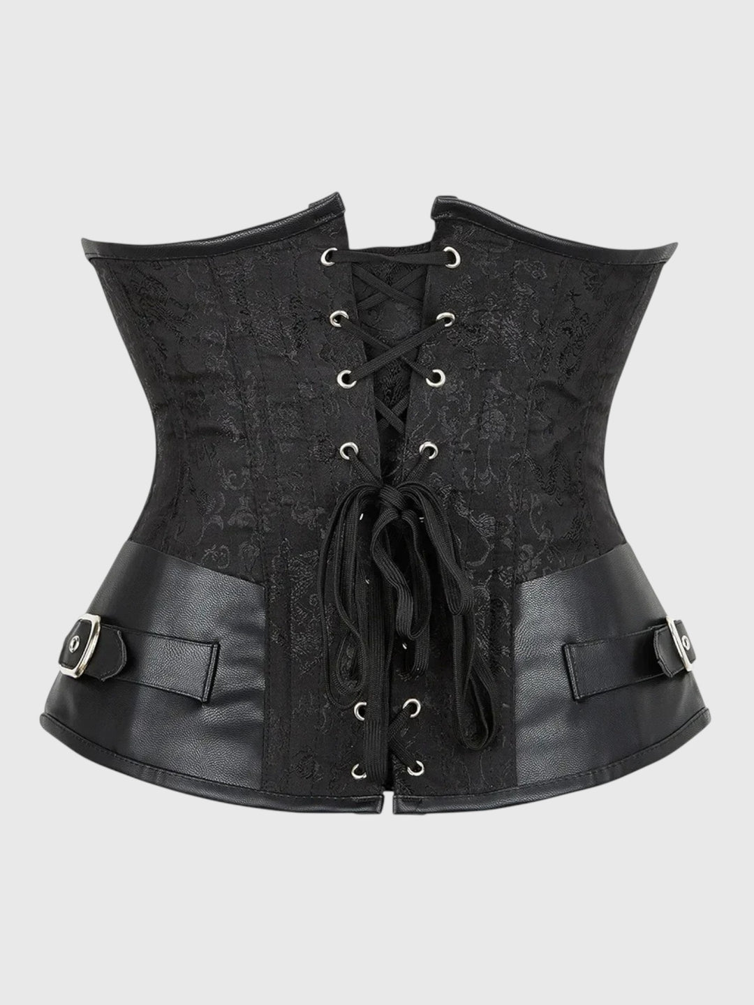 Floral Steel-Boned Corset