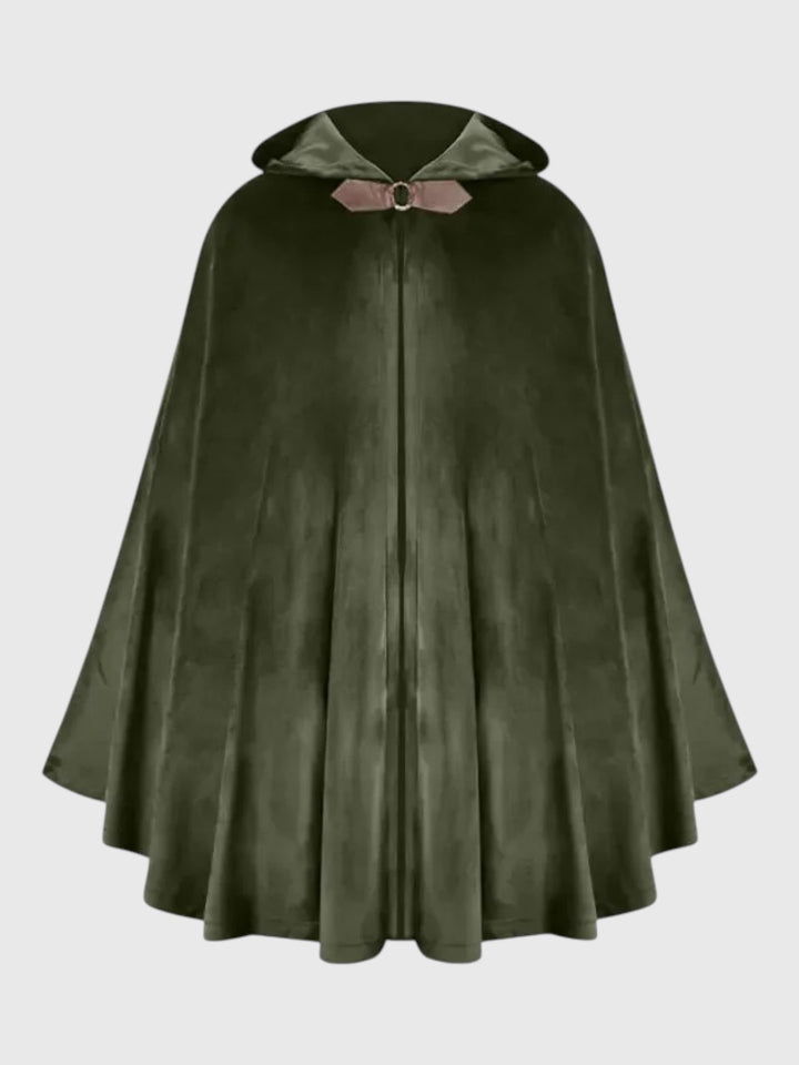Hearthwood Velvet Travel Cloak