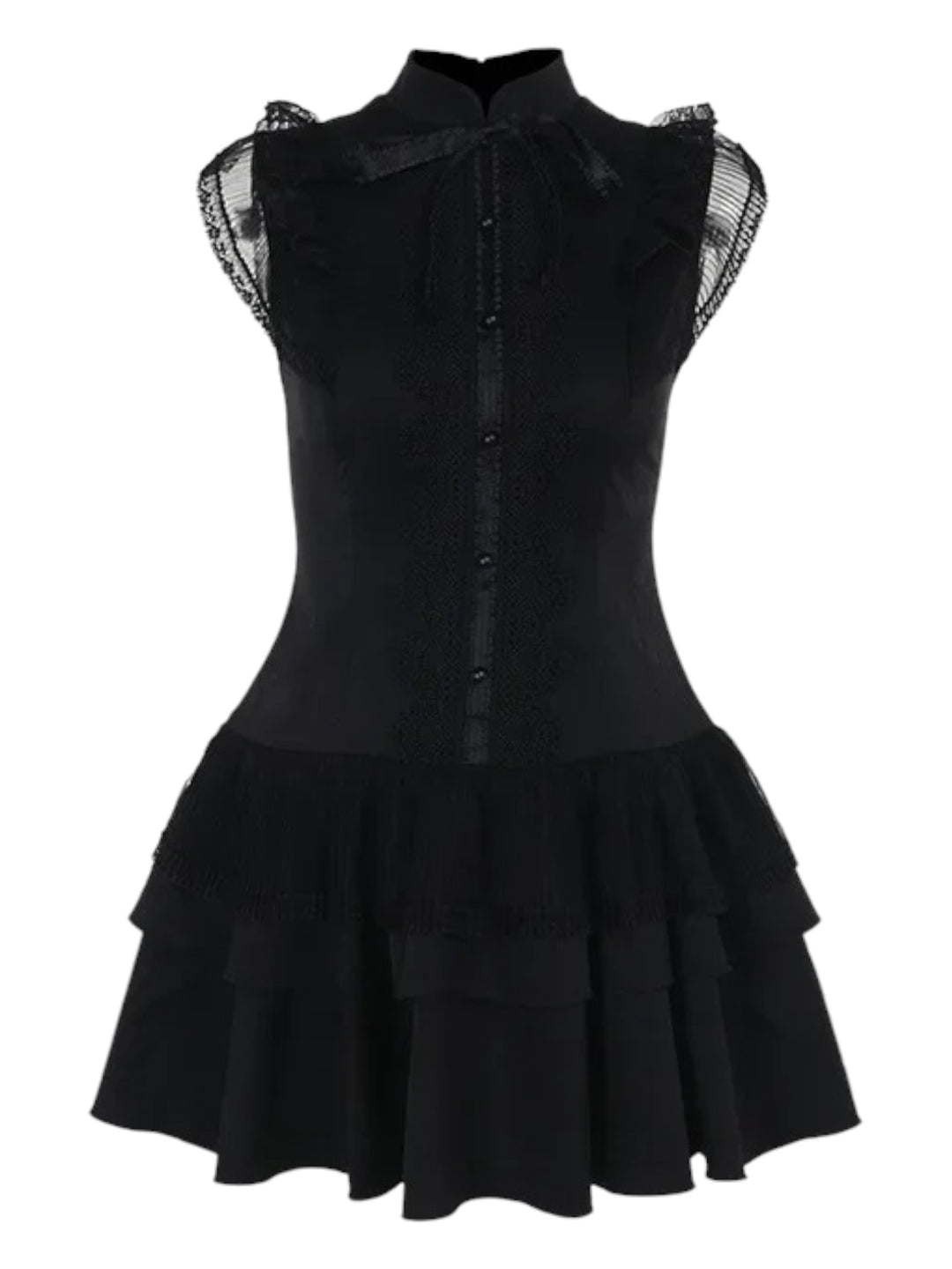 Victorian Gothic Lace Dress