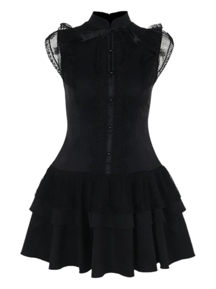 Victorian Gothic Lace Dress