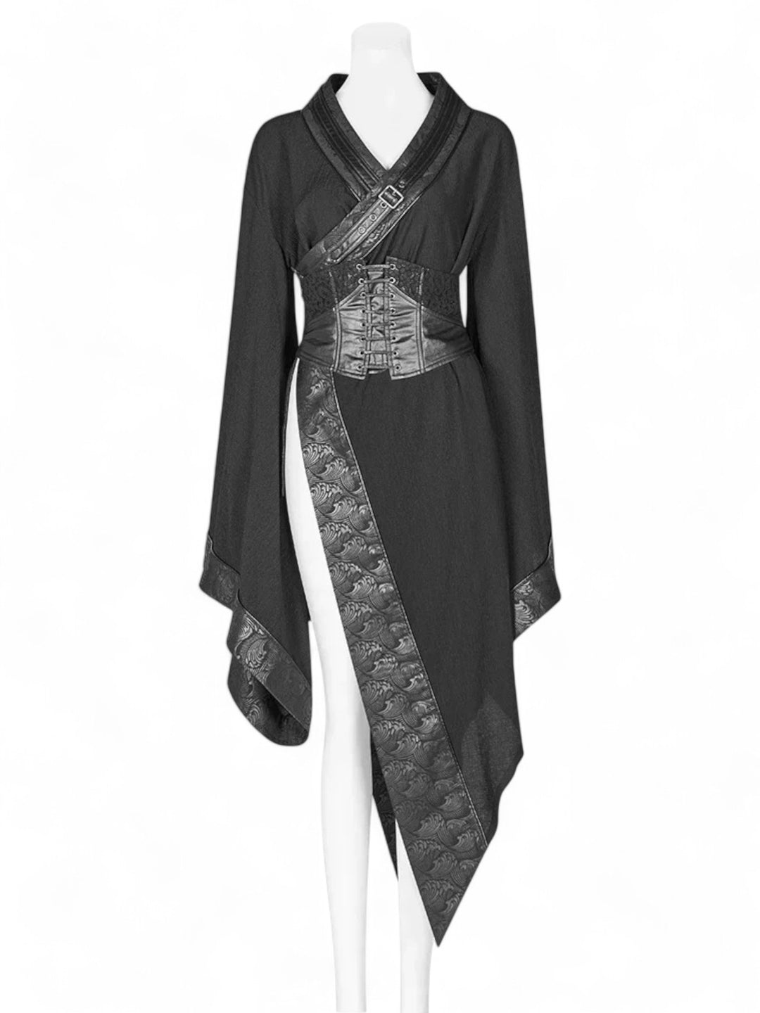 Dark Moon Asymmetrical Kimono