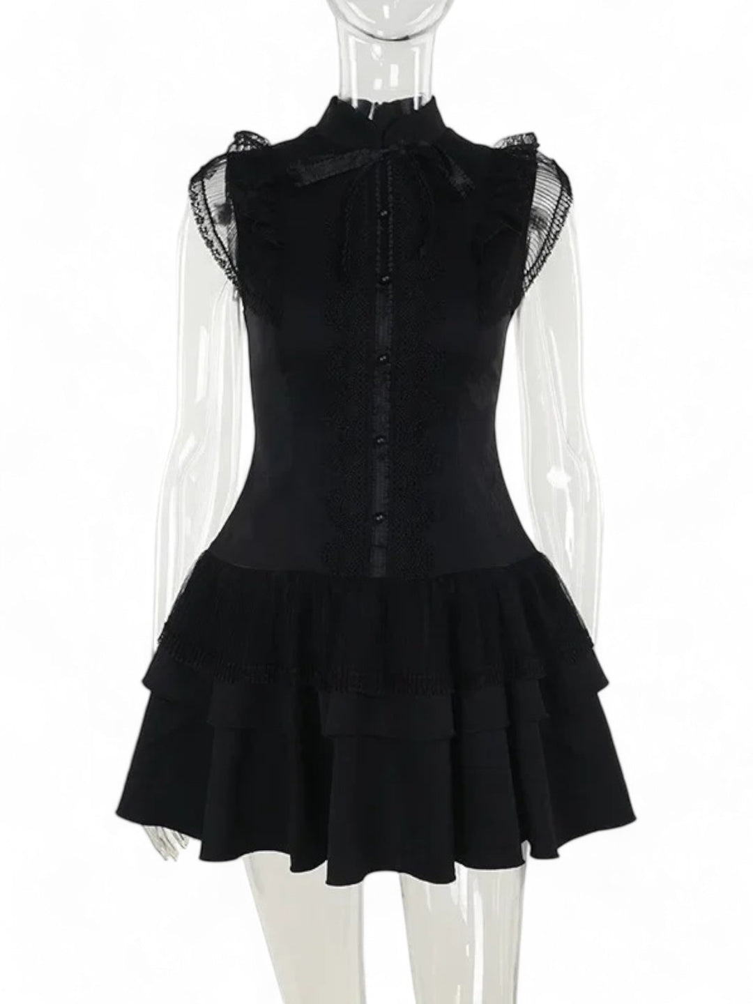 Victorian Gothic Lace Dress