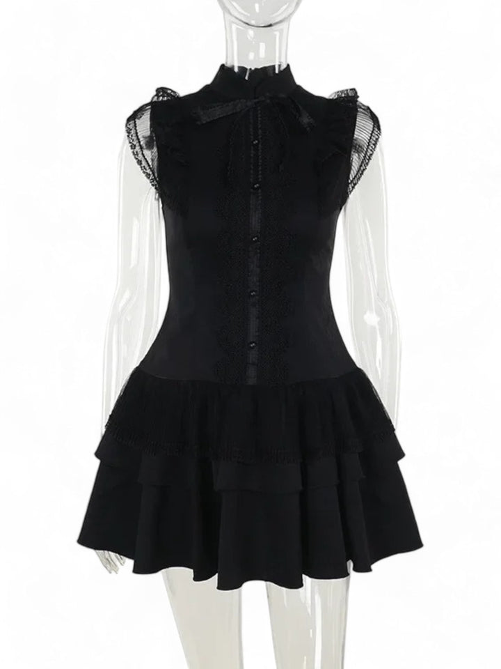 Victorian Gothic Lace Dress
