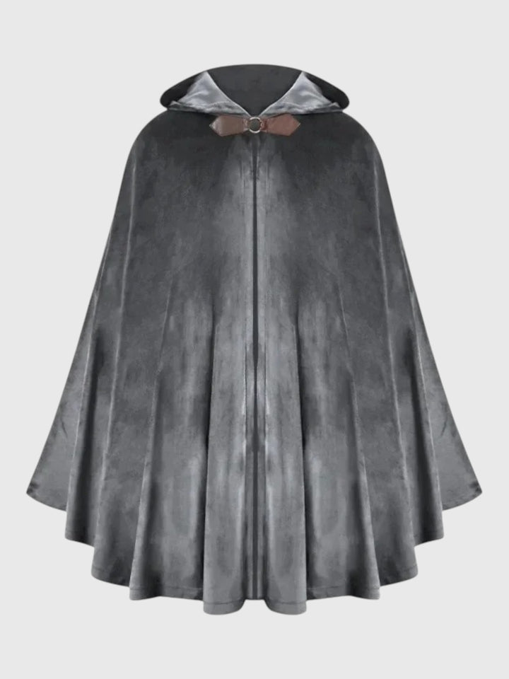 Hearthwood Velvet Travel Cloak