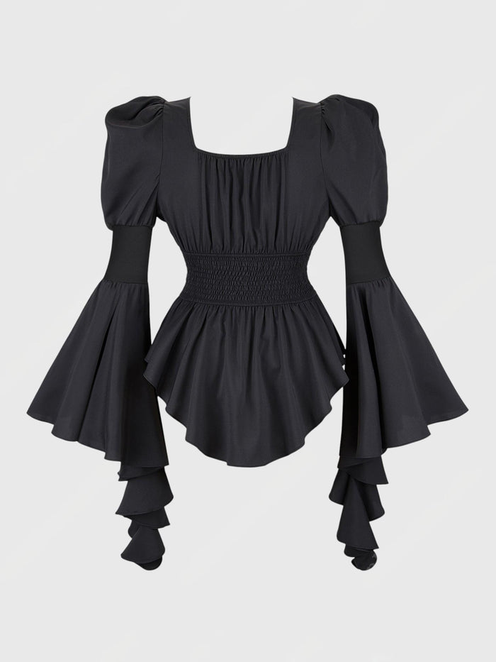 Victorian Puff Sleeve Blouse