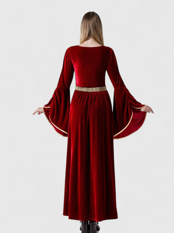 Renaissance Bell-Sleeve Dress
